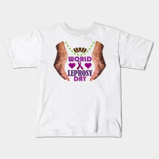 World Leprosy Day Symbolic Kids T-Shirt